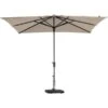 Madison Parasol Syros Luxe 280 × 280 Cm - Ecru -Tuin Serie Winkel parasol syros luxe 280x280 cm polyester ecru grade 6 1612252633 48 600