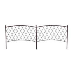 Tuin Serie Winkel -Tuin Serie Winkel perkhekje metaal bruin 100 x 38 cm 1532505076 2 600