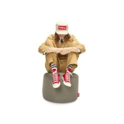 Poef Fatboy® Point Outdoor - Ø50 X 35 Cm Taupe -Tuin Serie Winkel poef fatboy point outdoor taupe 1614412326 2 600