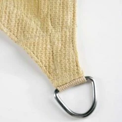Schaduwzeil Beige Met Bevestigingsringen 3,6 × 3,6 × 3,6 M -Tuin Serie Winkel schaduwzeil triangle 185 gm beige 1484061318 2 600