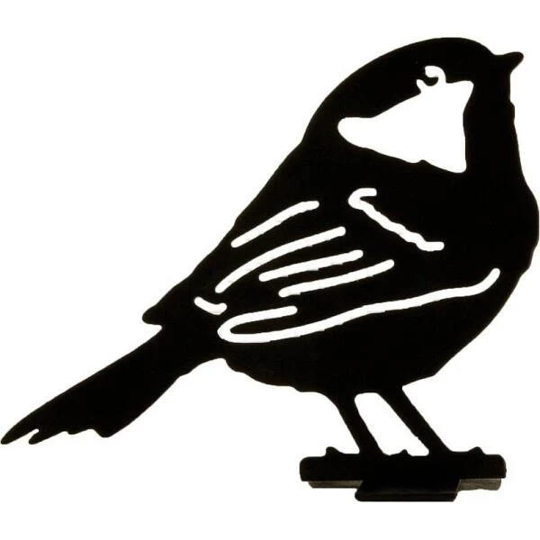 Silhouet koolmees - decoratief Silhouet Koolmees - Decoratief -Tuin Serie Winkel silhouet zwarte mees 9 cm 1538861344 1 600