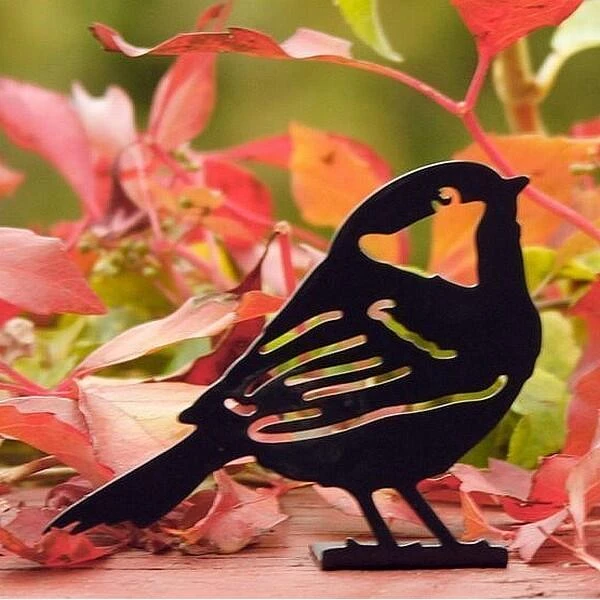 Silhouet koolmees - decoratief Silhouet Koolmees - Decoratief -Tuin Serie Winkel silhouet zwarte mees 9 cm 1547029652 1 600