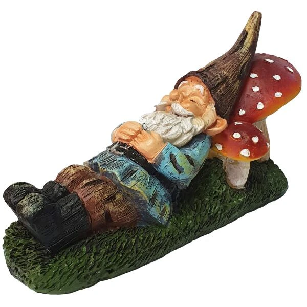 Slapende kabouter op paddenstoel Slapende Kabouter Op Paddenstoel -Tuin Serie Winkel slapende kabouter 1571213363 1 600
