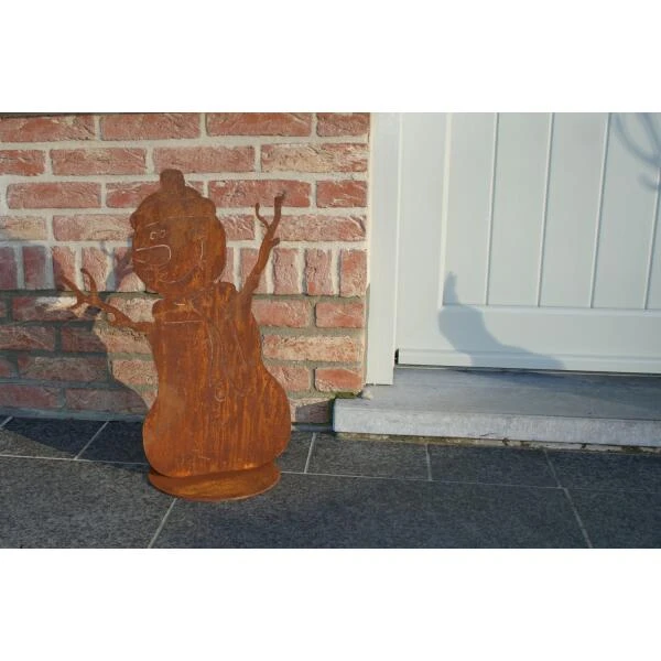 Sneeuwman met muts - decoroest Sneeuwman Met Muts - Decoroest -Tuin Serie Winkel sneeuwman met muts 1510666931 3 600