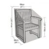 Beschermhoes Tuinstoelen Met Armleuningen - 68 × 66 × 81 Cm -Tuin Serie Winkel stoelhoes 68 x 66 x 81 cm 1484067827 1 600