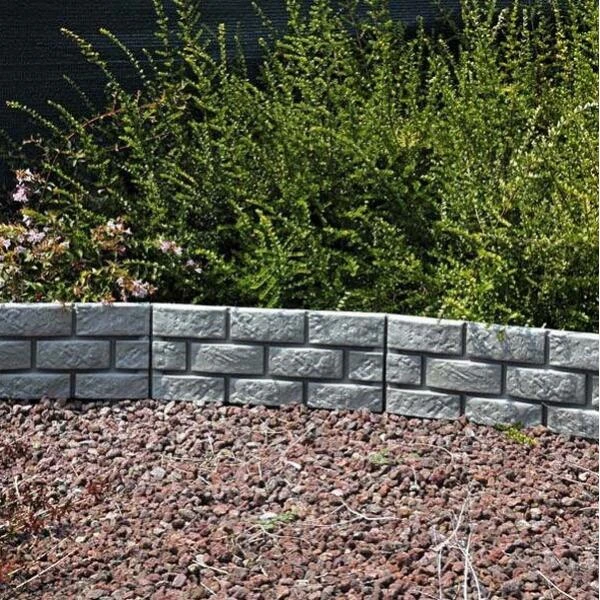 Tuinboord baksteenmotief - ca. 170 cm - set van 4 stuks Tuinboord Baksteenmotief - Ca. 170 Cm - Set Van 4 Stuks -Tuin Serie Winkel tuinafboording koppelbaar kunststof 1548364582 1 600