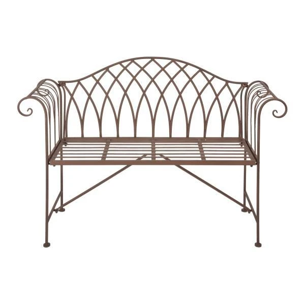 Tuinbank metaal DUO - bruin ESSCHERT DESIGN Tuinbank Metaal DUO - Bruin -Tuin Serie Winkel tuinbank metaal duo bruin 1484066723 1 600