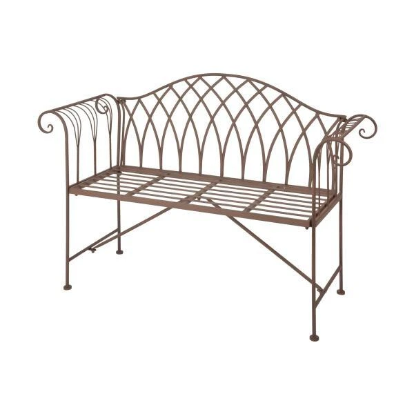 Tuinbank metaal DUO - bruin ESSCHERT DESIGN Tuinbank Metaal DUO - Bruin -Tuin Serie Winkel tuinbank metaal duo bruin 1484066723 2 600