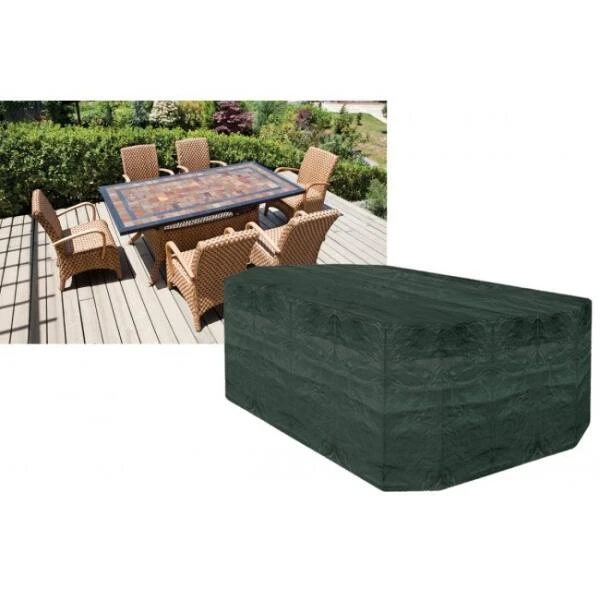 Hoes voor tuinmeubelen - rechthoekige tafel + 6 stoelen Hoes Voor Tuinmeubelen - Rechthoekige Tafel + 6 Stoelen -Tuin Serie Winkel tuinmeubel beschermhoes t6s 1497600905 1 600