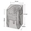 Beschermhoes Tuinstoelen - 61 × 68 × 107 Cm -Tuin Serie Winkel tuinstoelen beschermhoes 1484062304 1 600