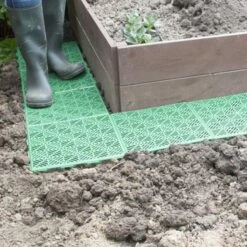 Tuintegel Kunststof Groen - Set Van 5 Stuks -Tuin Serie Winkel tuintegel kunststof groen 1484061835 5 600