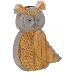 Uil Woody Met Solarlicht -Tuin Serie Winkel uil woody met solarlicht 1561039466 2 600