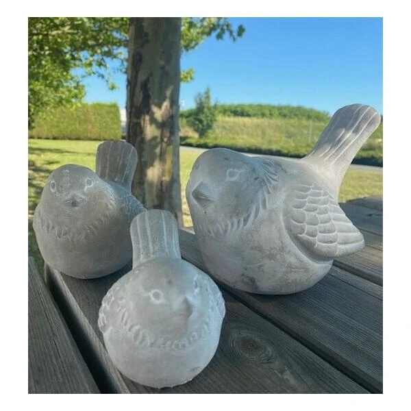 Vogel Uit Cement - 11 × 8 × 8 Cm -Tuin Serie Winkel vogel uit cement 11 x 8 x 8 cm 1596123998 1 600