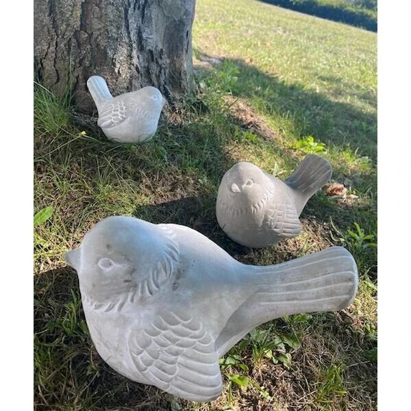 Vogel Uit Cement - 11 × 8 × 8 Cm -Tuin Serie Winkel vogel uit cement 11 x 8 x 8 cm 1596123998 2 600