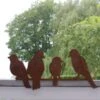 Vogels Op Een Rij - Decoroest -Tuin Serie Winkel vogels op een rij tuindecoratie 1526290855 1 600