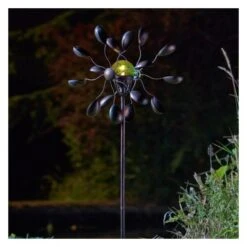 Windspinner Gemini - Solar 130 Cm -Tuin Serie Winkel windspinner gemini solar 130 cm 1490867262 3 600