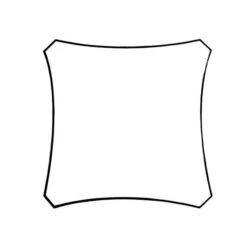 Zonnezeil Vierkant 3,6 × 3,6 M - Crème -Tuin Serie Winkel zonnezeil driehoek 108 m taupe 1622458582 2 600